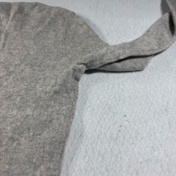 Ellen Tracy 100% Cashmere Medium Long Sleeve Taupe Cozy Crew Neck Sweater M - Picture 11 of 13